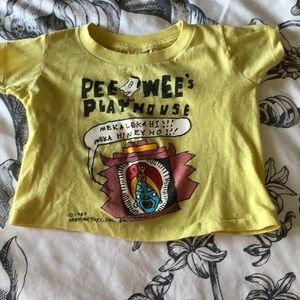 Child 6-8 pee wee Herman playhouse T-shirt